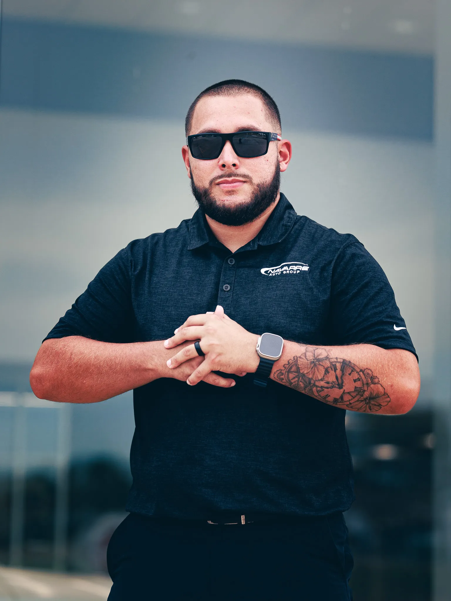 Professional headshot photographed in Southwest Louisiana